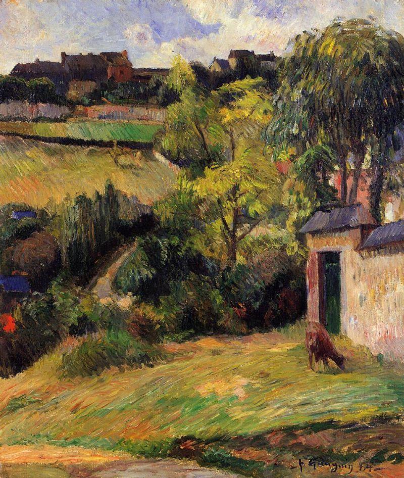 Paul Gauguin Rouen Suburb